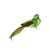 Metallic Glitter Bird On Clip Green