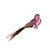 Metallic Glitter Bird On Clip Pink