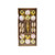 Christmas Tree Hanging Bauble Box White/Gold