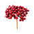 Artificial Round Cranberry Style Berry Bundle red