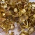 Artificial Bright Glitter Gold Eucalyptus Garland detail