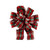 Ready Made Red, Green & White Tartan Fabric Christmas Bow
