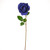 Open Rose Artificial 58cm Dark Blue Pack of 3 Stems