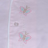 Blanche Girl Pink Butterflies Diaper Set
