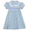 Juliette Dress - Blue Flowers