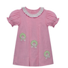 Reese Dress-Wreath w/Bow