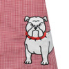 Bulldog Red/Black Dress