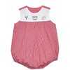 Bulldog Red/Black Boy Bubble