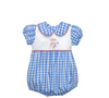 Rebel w/Flag Blue/Red Girl Bubble