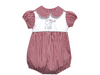 Elephant w/Flag Crimson/Gray Girl Bubble