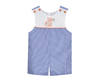Tiger w/Flag Navy/Orange Shortall
