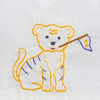 Tiger w/Flag Purple/Gold Shortall