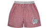 Crimson/Gray Short