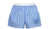 Blue/White Short