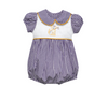 Tiger w/Flag Purple/Gold Girl Bubble 
