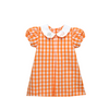 Hound Dog Orange/White Dress