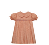 Gator Orange/Blue Smocked Dress