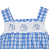 Wildcats Paw Print Blue/White Unisex Bubble