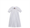 Seminole Smocked Garnet/Gold Daygown