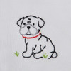 Bulldog Red/Black Knit Daygown 