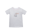 Hound Dog w/Flag Orange/White T-Shirt