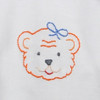 Tiger Navy/Orange Knit Girl Bloomer Set