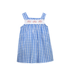 Rebel Face Print Blue/Red Dress