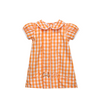 Hound Dog Orange/White 4 Logo Dress