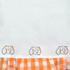 Orange/White Diaper Set