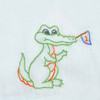 Gator w/Flag Orange/Blue Boy Bubble