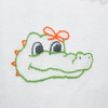 Gator Orange/Blue Knit Girl Bloomer Set