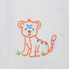 Tiger Navy/Orange Knit Daygown