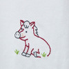 Razorback Red/White Knit Daygown