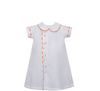 Hound Dog Orange/White Daygown-Boy 