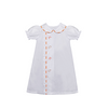 Hound Dog Orange/White Daygown-Girl