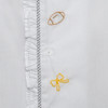 Fleur de Lis Black/Gold Daygown-Girl