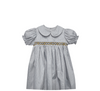 Fleur de LIs Black/Gold Smocked Dress