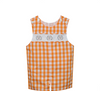 Hound Dog Face Print Orange/White Shortall