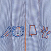 Tiger Navy/Orange 4 Logo Dress