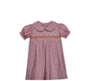 Seminole Garnet/Gold Smocked Dress