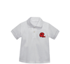 Bulldog Red/Black Helmet Polo