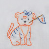 Tiger w/Flag Navy/Orange Girl Bubble