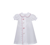 Razorback Red/White Daygown-Girl