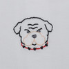 Bulldog Red/Black Knit Boy Short Set
