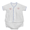 Navy/Orange Unisex Diaper Set