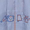 Tiger Navy/Orange 4 Logo Bloomer Set