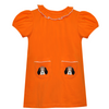 Hound Dog Orange/White Dress