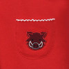Razorback Red/White Girl Bubble