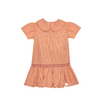 Gator Orange/Blue Smocked  Dress