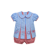 Rebel Blue/Red 4 Logos Bloomer Set